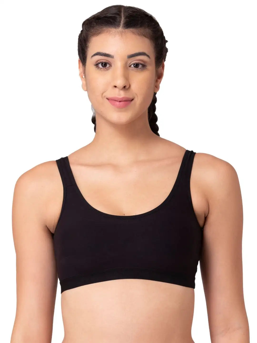 Sushme Non Padded Bra - Cotton Rich Fabric - Multiway Straps, Wirefree, Seamless T-Shirt Bra (Sushme-318)