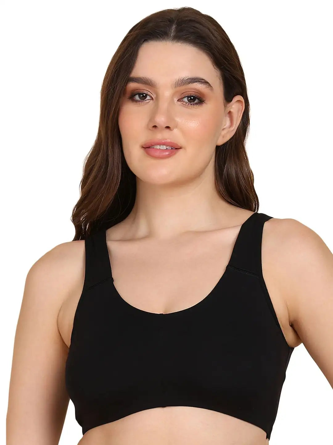 Sushme Full Coverage High-Support Non-Padded Sports Bra (Sushme-80051)