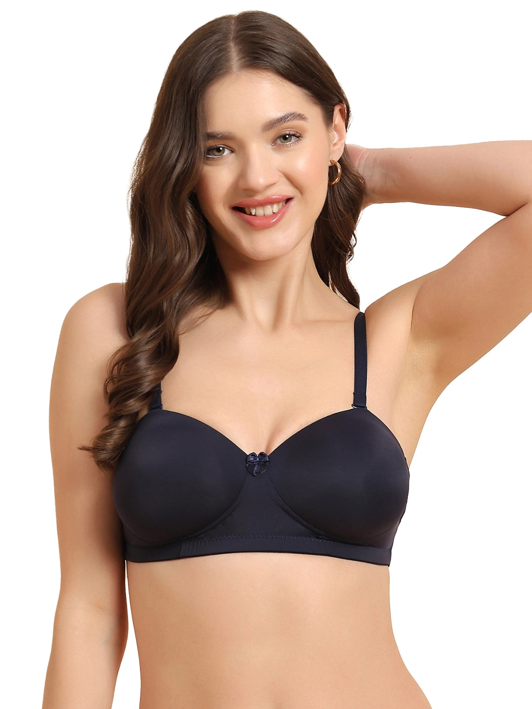 Sushme Lightly Padded Underwire Demi-Cup Backless Bra (Sushme-LW-218)