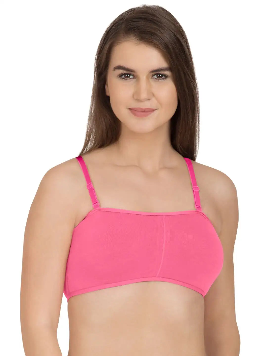 Sushme U-Shaped Back Non Padded Bra - Full Coverage - Triple Hook - Wirefree, Multiway Straps, Seamless T-Shirt Bra (Sushme-279)