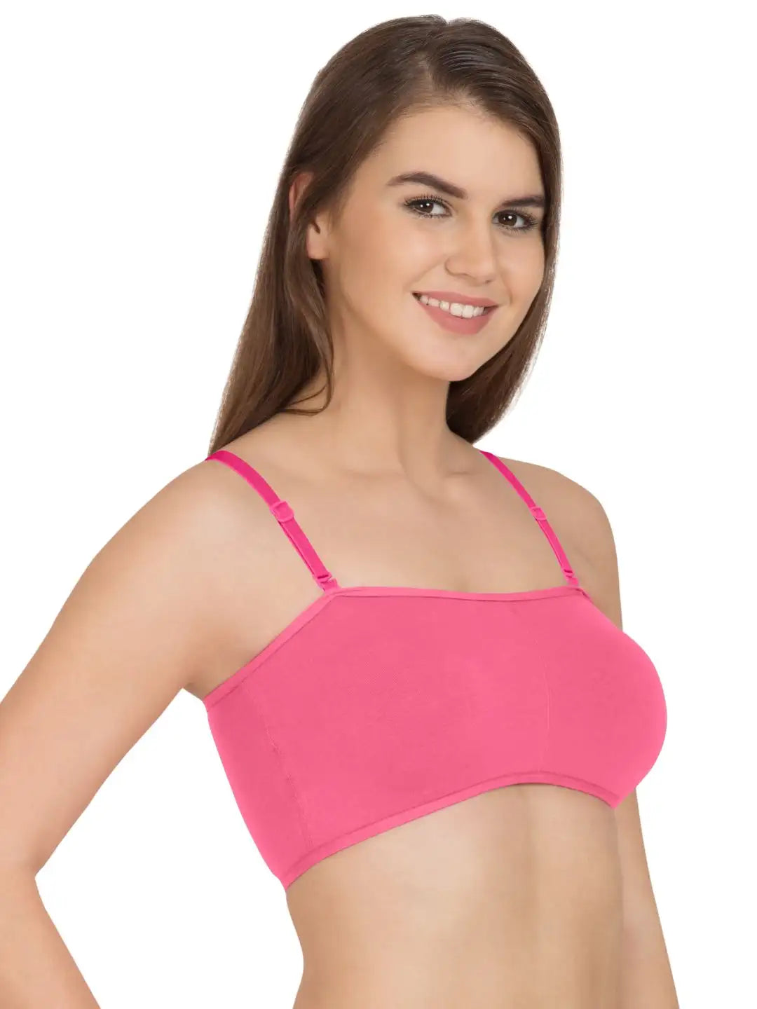 Sushme U-Shaped Back Non Padded Bra - Full Coverage - Triple Hook - Wirefree, Multiway Straps, Seamless T-Shirt Bra (Sushme-279)