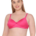 Sushme Heavily Padded Tiger Print Pushup Bra - Cotton Rich - 3/4th Coverage, Wireless, Multiway Straps, Seamless - T-Shirt Bra (Sushme 195-DPK)