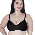 Sushme Lite Women's Medium Padded T-Shirt Bra | Full Coverage | Seamless Cotton Fabric | Wire-Free Comfort | Adjustable Straps | Everyday Casual Wear (Sushme-N 01)
