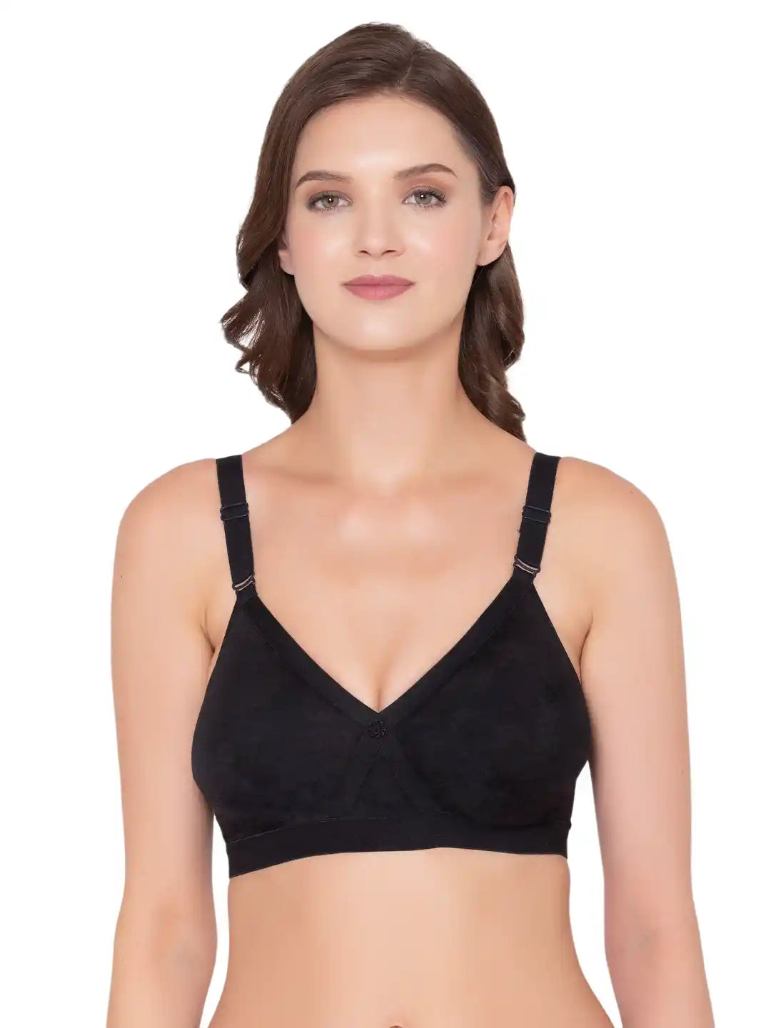 Sushme Cross Fit - Minimiser - Non-Padded - Cotton Rich - Full Coverage - Wirefree - Seamless T-Shirt Bra (Sushme-SS-05)