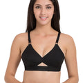 Sushme Non-Padded Bra - Cotton Rich - Full Coverage Bra - Wirefree - Seamless T-Shirt Bra (Sushme-SS-09)