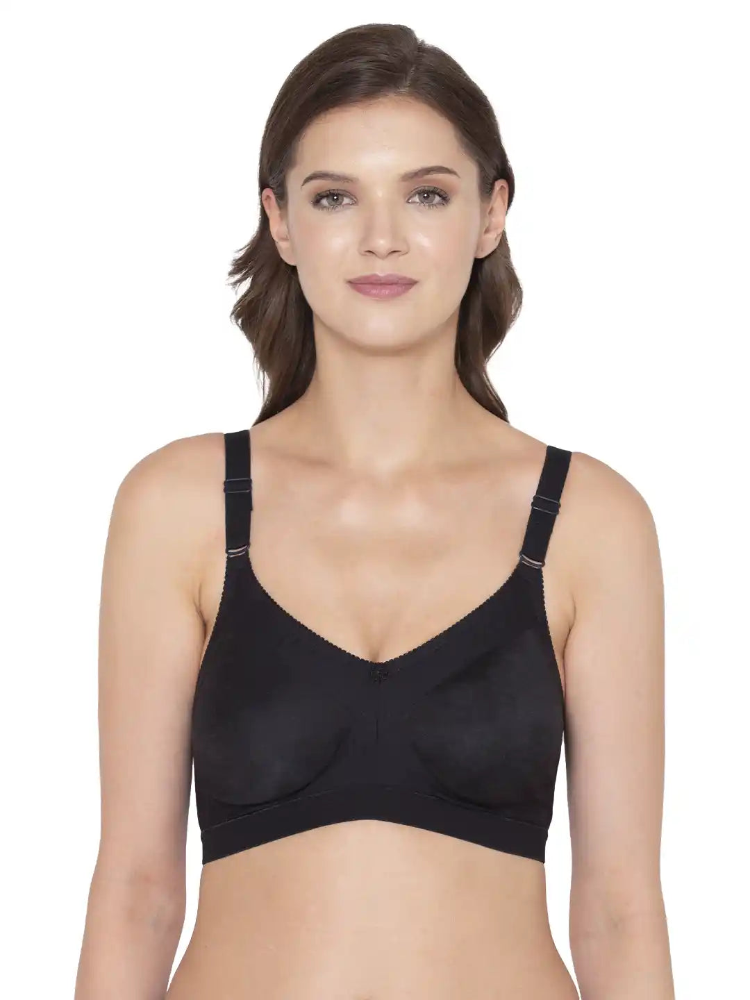 Sushme Minimizer Bra - Non padded - Cotton Rich - Broad Straps - Full Coverage - Wireless Seamless T-Shirt Bra (Sushme-SS-07)