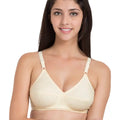 Sushme U Shaped Back - 100% Cotton Full Figure Bra - Minimizer - Non Padded - Full Coverage Wirefree Seamed Bra(Sushme LYCRA-SK)