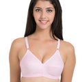 Sushme U Shaped Back - 100% Cotton Full Figure Bra - Minimizer - Non Padded - Full Coverage Wirefree Seamed Bra(Sushme LYCRA-PK)
