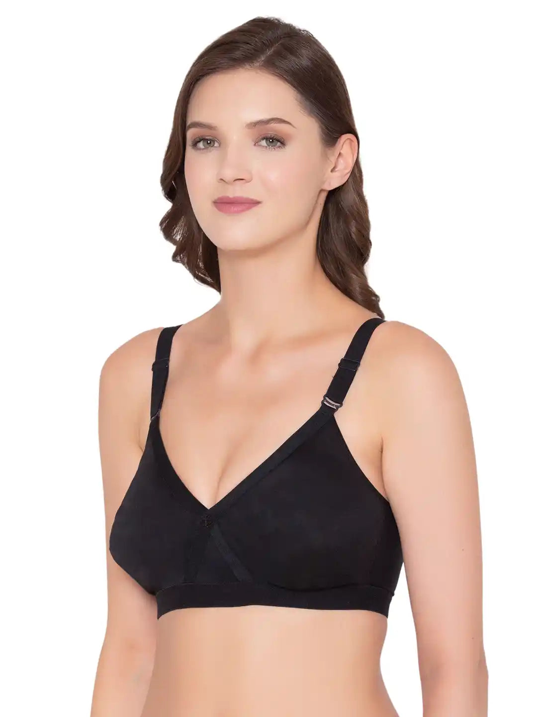 Sushme Cross Fit - Minimiser - Non-Padded - Cotton Rich - Full Coverage - Wirefree - Seamless T-Shirt Bra (Sushme-SS-05)