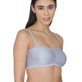 Sushme Minimiser Non Padded - 100% Cotton - U-Shaped Back - Full Coverage, Wirefree, Seamless T-Shirt Bra (Sushme TUBE BRA 279135-PRINTED)