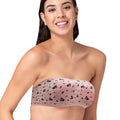 Sushme Minimiser Non Padded - 100% Cotton - U-Shaped Back - Full Coverage, Wirefree, Seamless T-Shirt Bra (Sushme TUBE BRA 279136-PRINTED)